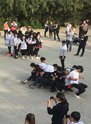 公园团队协作拓展训练