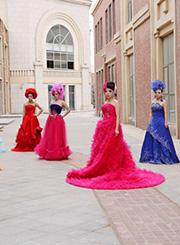 亚细亚学校化妆造型大赛