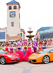 亚细亚学校化妆造型大赛