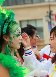 亚细亚学校化妆造型大赛