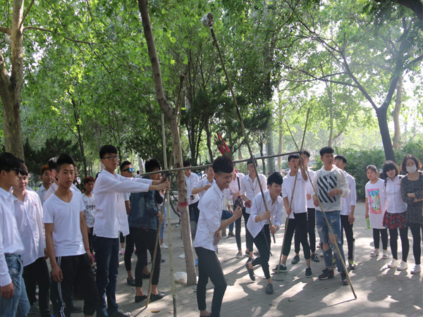 公园团队协作拓展训练