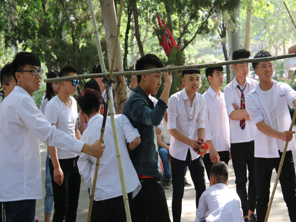 公园团队协作拓展训练