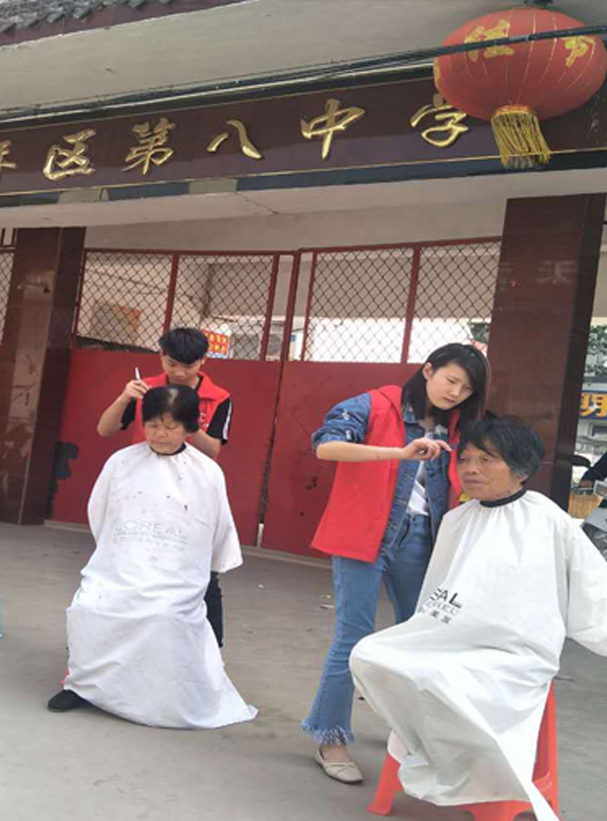 亚细亚学校下乡爱心义剪——永年站